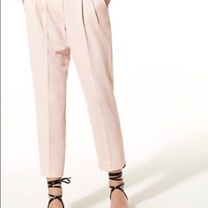 Beautiful blush pink Aritzia Cohen pants!